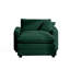 Fauteuil d'appoint simple à siège profond avec repose-pieds avec un coussin, fauteuil d'appoint et repose-pieds-823289371
