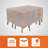 Simin Outdoor Patio Dining Set Cover