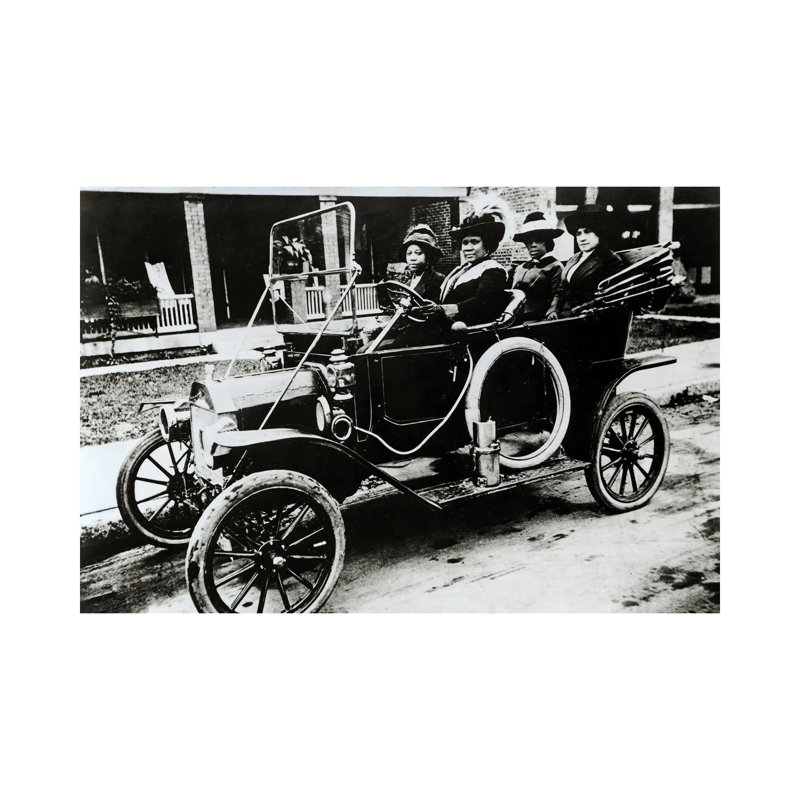 Madam C. J., 40 po x 26 po, Gallery Wrapped Canvas, No Frame