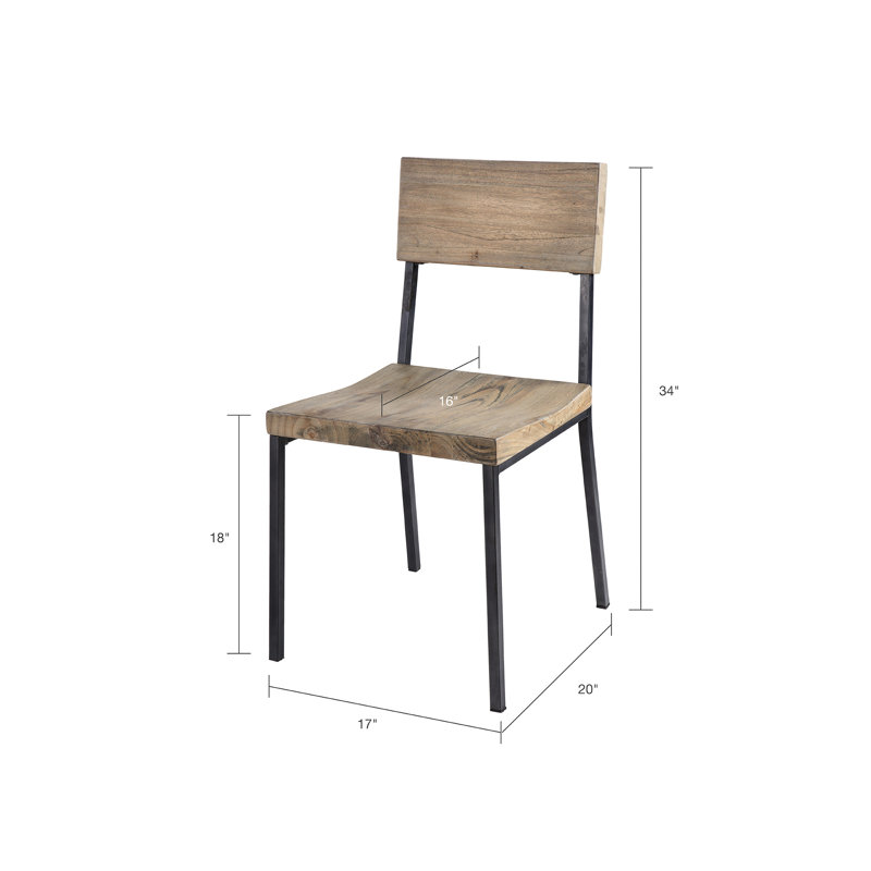 Chaise de salle à manger pour deux personnes, bois massif et texture récupérée grise, ornement clouté argenté, siège en mousse haute densité, style industriel pour la zone 2, finition grise, accentuation, coussin, motif