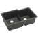 Quartz Classic 33" x 20-1/2" x 9-1/2" Double Basin Undermount Kitchen Sink