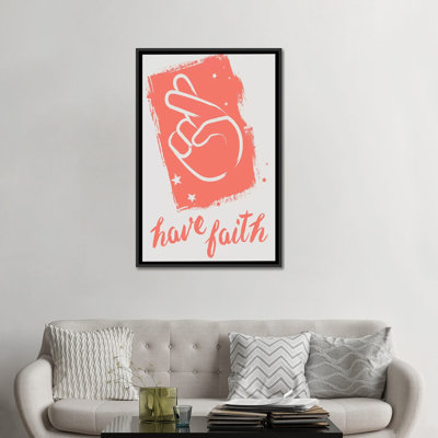 «Have Faith», reproduction d'impression sur toile