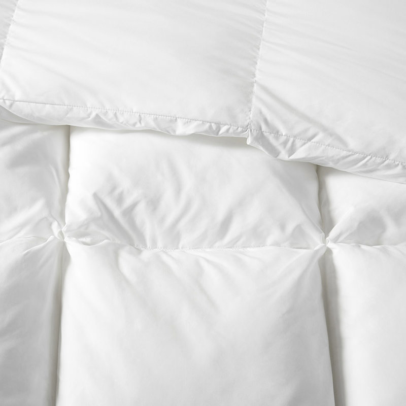 Édredon en duvet synthétique double / grand, bourre en microfibre haute densité à 100%, surpiqûres 3D pour une allure de nuage, conception de point de chute, mois froids de bourre lourde, boucles d'angle, assorti