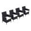 Outdoor Patio Dining Armchair with Cushion