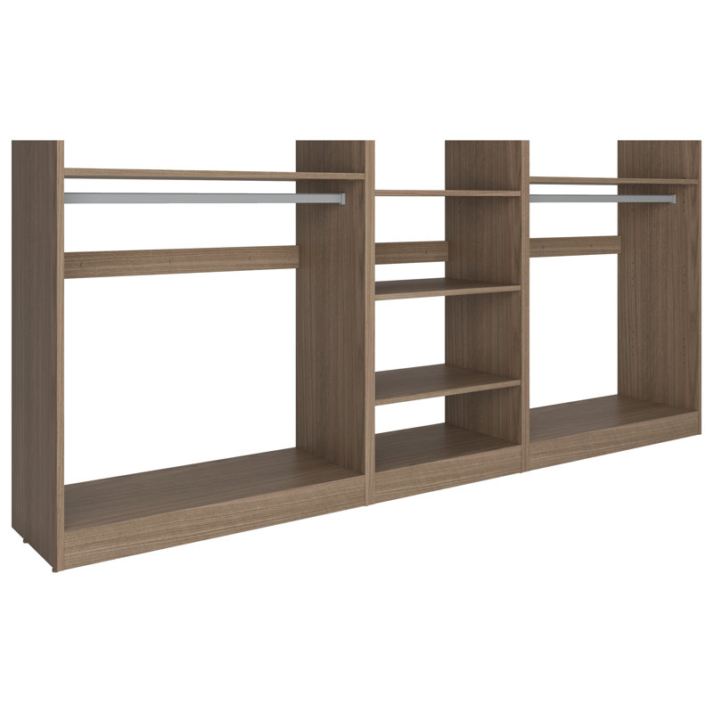 100 5/16" Closet System, Brown