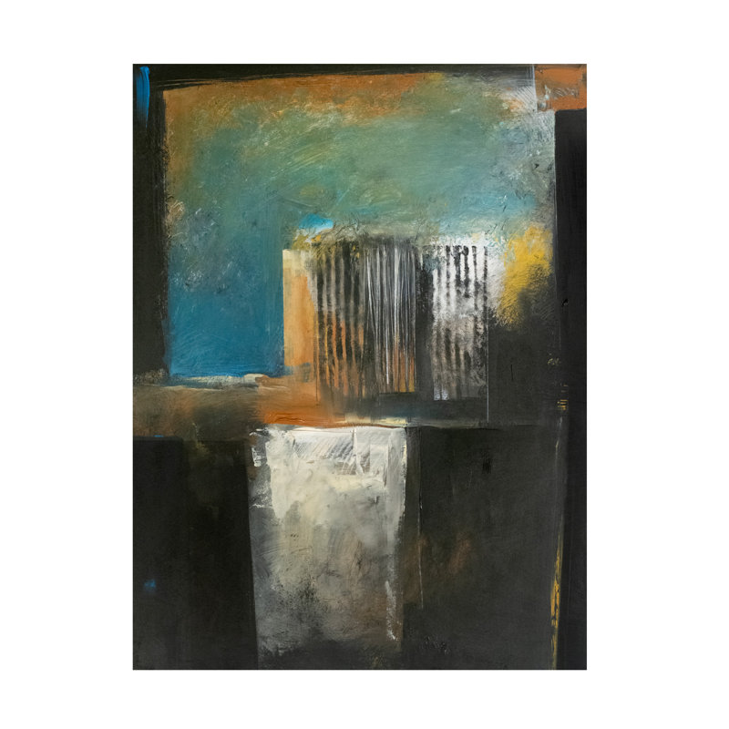 Art sur toile, cage deologi, H 35 po x l 47 po