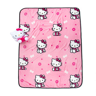 Northwest Hello Kitty: Witchy Kitty Woven Tapestry Throw