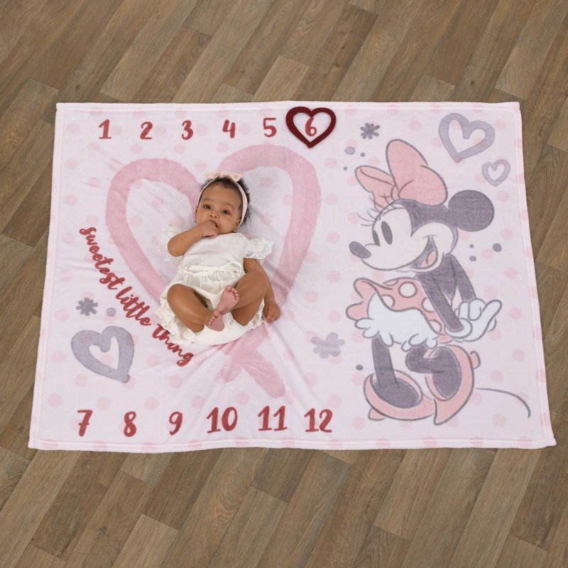 Couverture pour bébé NoJo Disney Minnie Mouse