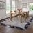 Modern Checkered Bordered Area Rug Machine Washable Rug Low Pile Throw Carpet Non Slip Non Shedding Floor Cover Stain Resistant Folding Carpet For Home Decor-1299102378