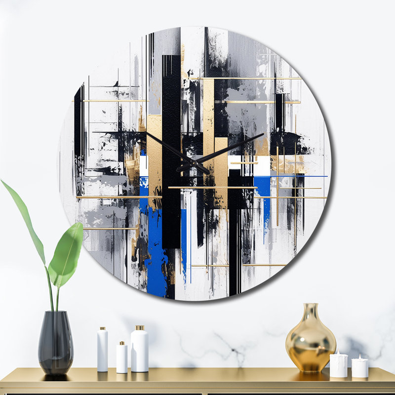 Metal Wall Clock, Extra Large