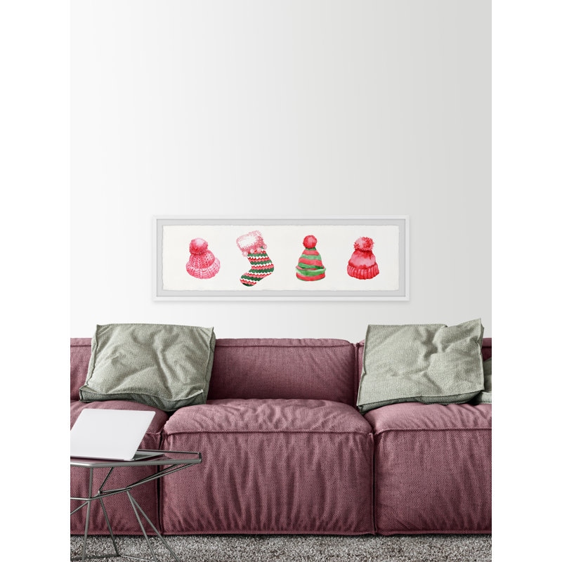Baby's First Christmas - Single Picture Frame Panoramic Painting, 38cm H x 114cm W x 3.81cm D