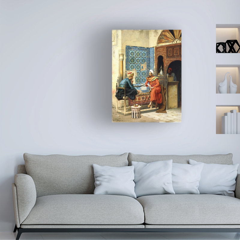 Art de toile Lud Ludrich, H 19 po x l 14 po