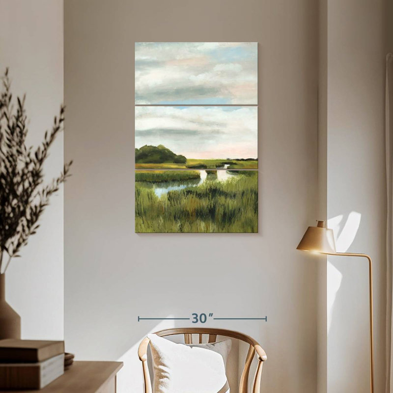 Alvord Marsh Landscape I, H 57 po x l 36 po
