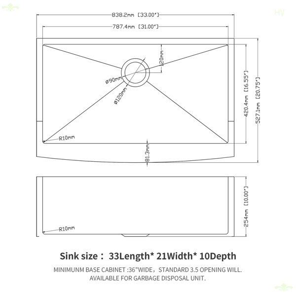 Product Dimensions