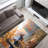 Floral Symphony Non Woven Soft Type Printed Rug with Exquisite Blossom Design in Vibrant Colors Offering a Refreshing Touch to Home Decor-114320706