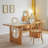 Cherry Rectangular Solid wood Butterfly Leaf  Dining Table-609049393