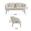 Kayce Fabric 146cm Reception Loveseat
