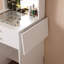 Bureau de maquillage avec tiroirs et armoire de rangement pour chambre à coucher
