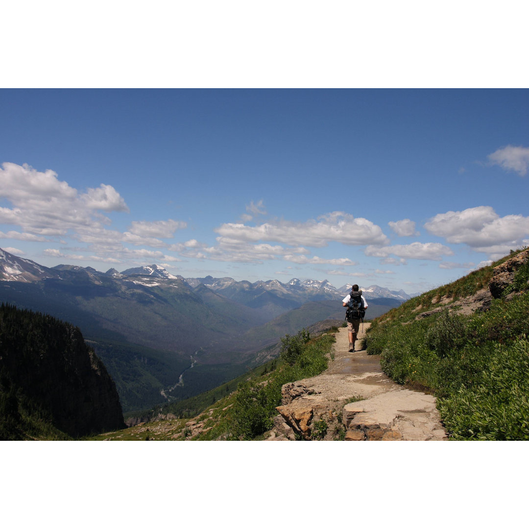 Leinwandbild Highline Trail von Lesmcglasson