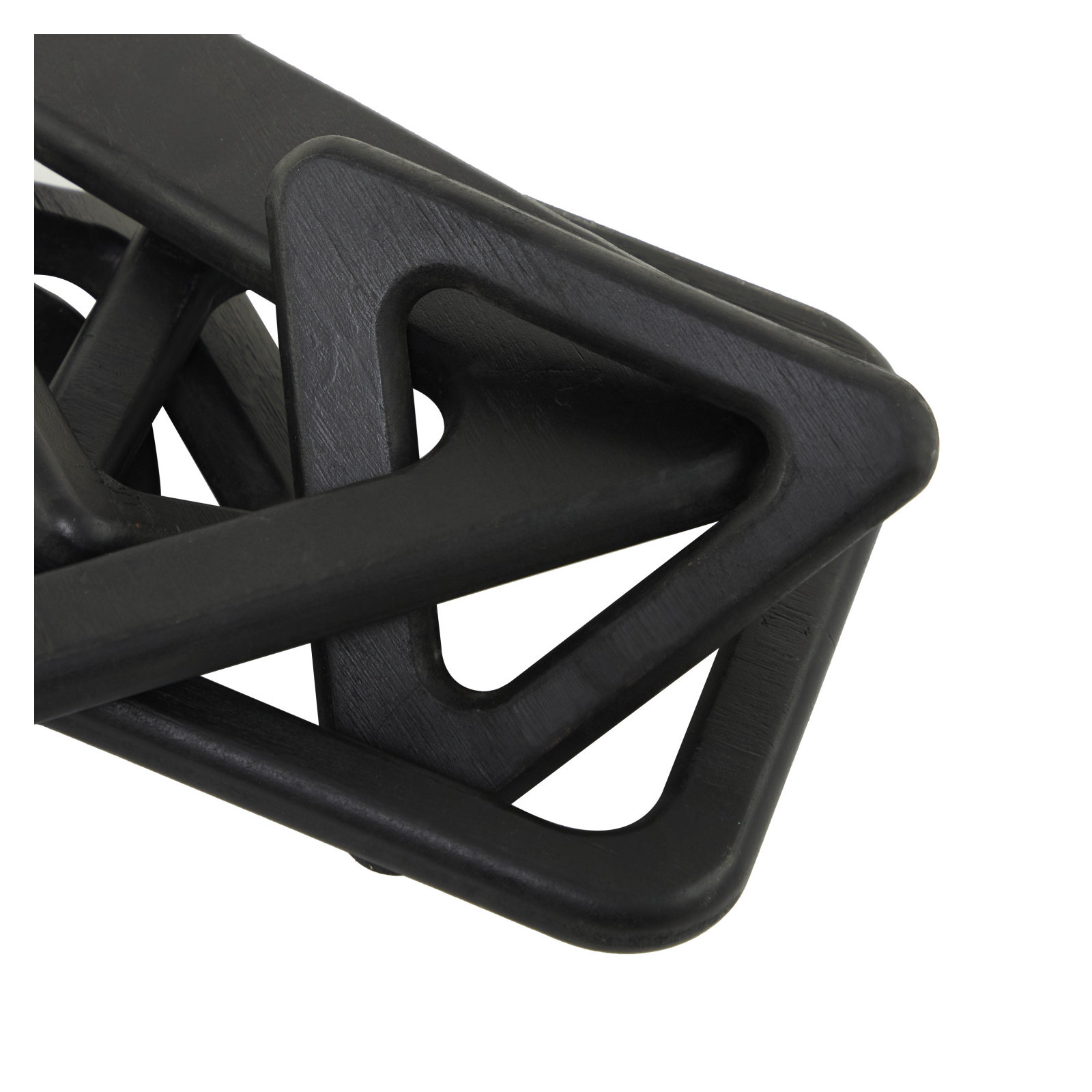 Alize Contemporary Chain Sculpture, Black