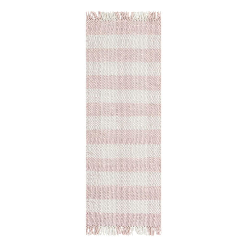 Masaki Plaid Indoor / Outdoor Rug, Runner 2' x 6'1"