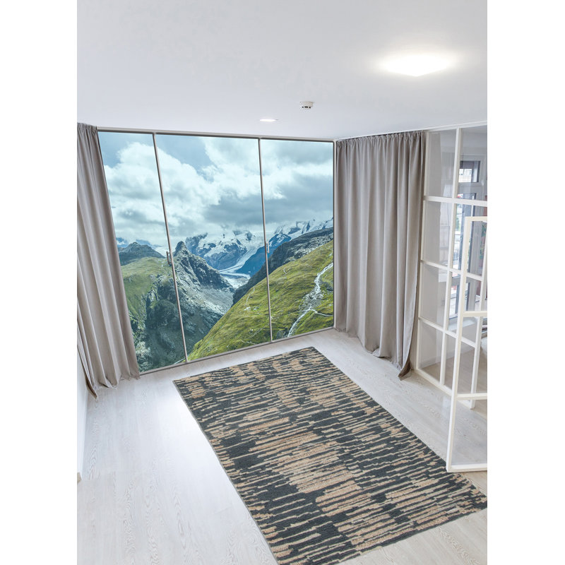 Tapis bleu sarcelle Tangier 3 pi 0 po x 4 pi 10 po