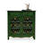 Green Solid + Manufactured Wood Shoe Storage Bench
