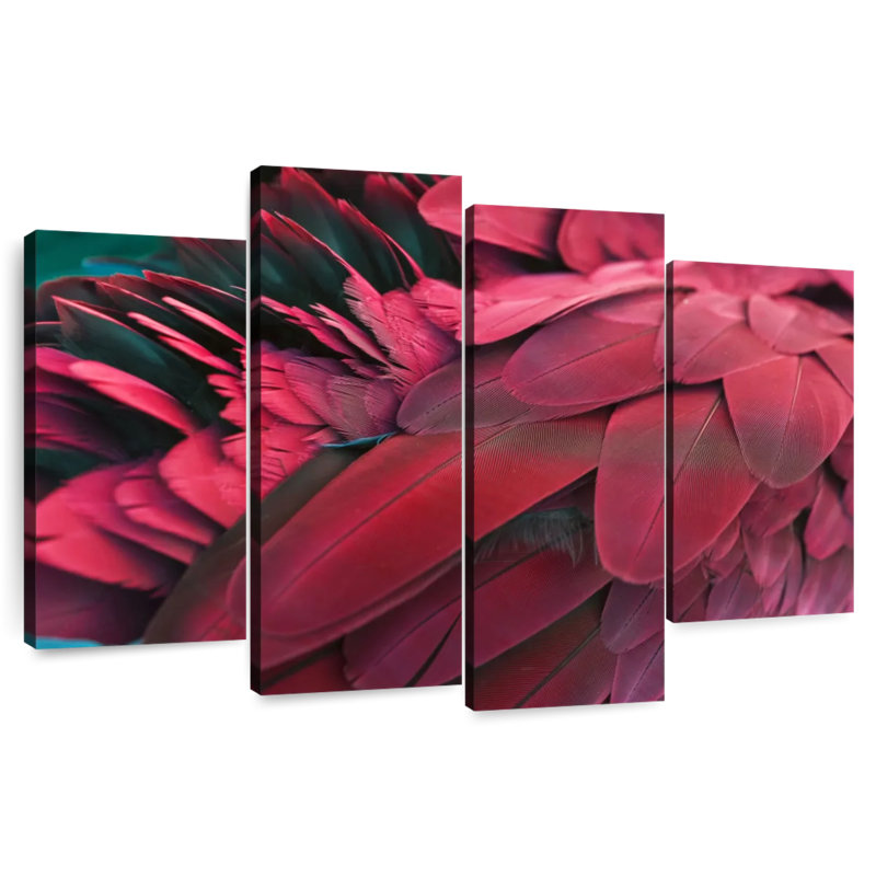 Brampt Feather, 54" H x 84" W