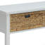 Console à finition blanche