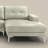Coamhan 104" Genuine Leather Square Arm Sectional Sofa with Right Chaise-1180385881-1202561577