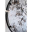 Miroir de décoration murale industriel antique avec cadre en métal