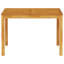 Set Of 2 Natural Wood Solid Acacia Wood Foldable