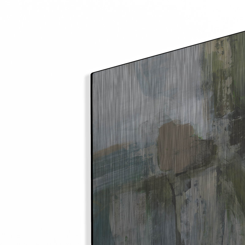 Art mural en métal Wrought Studio ™ «Forest Feel 1» par Danhui Nai, H 12 po x l 12 po
