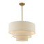 Bertan 4-Light Dimmable Adjustable Height Tiered Chandelier-88580182-88580184