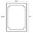 Maythel Classic Border Marble Pattern High-Low Silver/Gold Rug-920131141