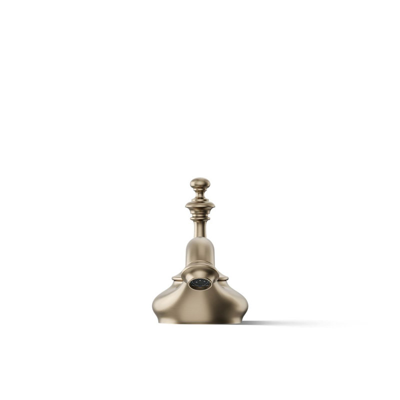 Artifacts® Widespread Faucet Bathroom Sink with Drain Assembly, Vibrant Brushed Bronze
