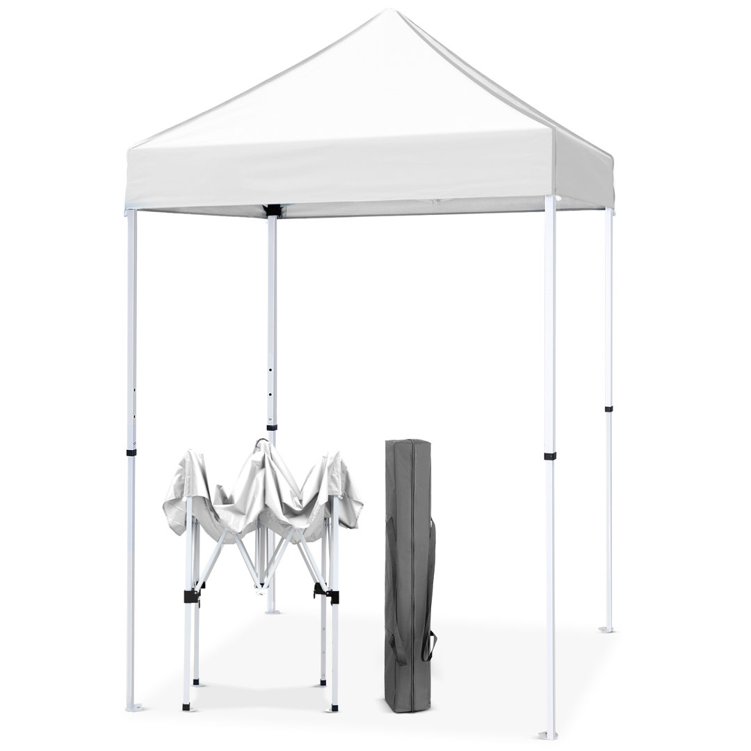 Pop Up Canopies 5 Ft W X 5 Ft D Metal Canopy EAGLE PEAK Roof 