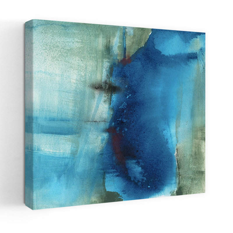 Autre monde I, art contemporain abstrait, H 18 po x l 18 po