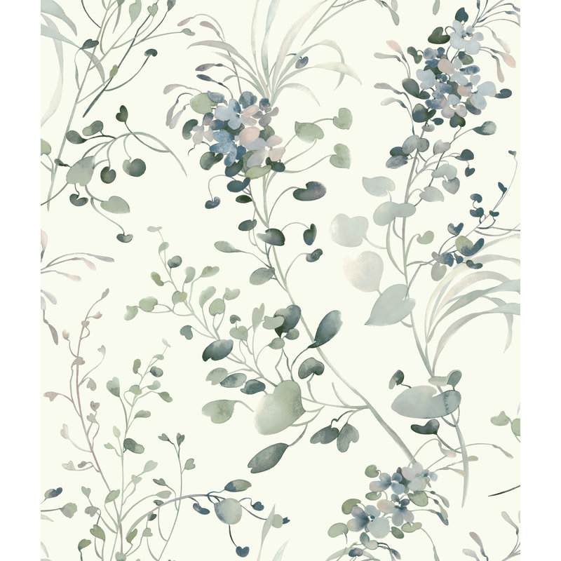Papier peint Spring Whispers, Jade
