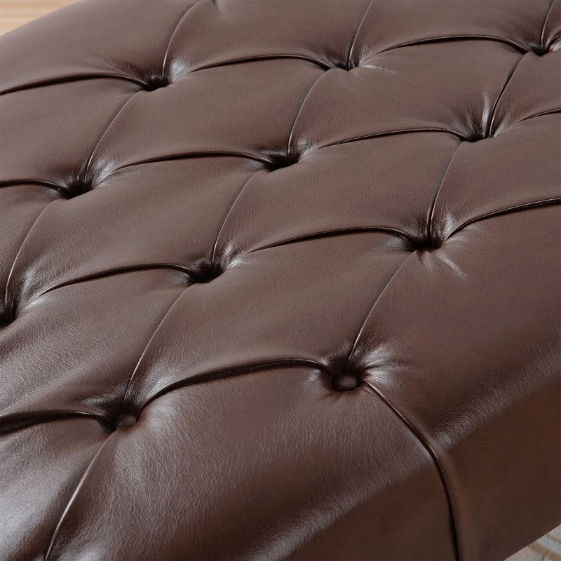 Chaise longue rembourrée