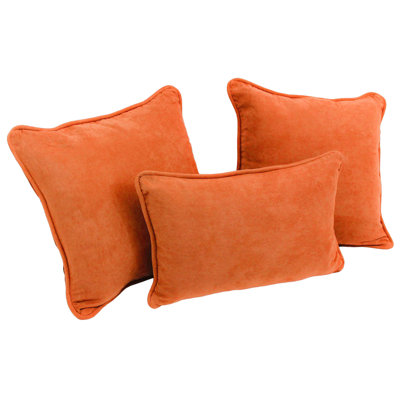 Ariatna Microsuede Reversible Throw Pillow