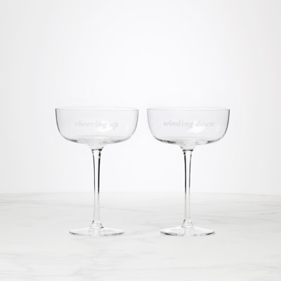 8oz. Coupe Set