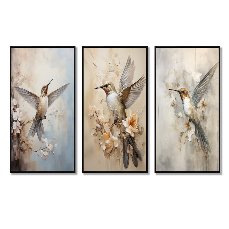 Ensemble de salon flottant Colibri - Colibri, H 28 po x l 36 po, Cadre flottant noir