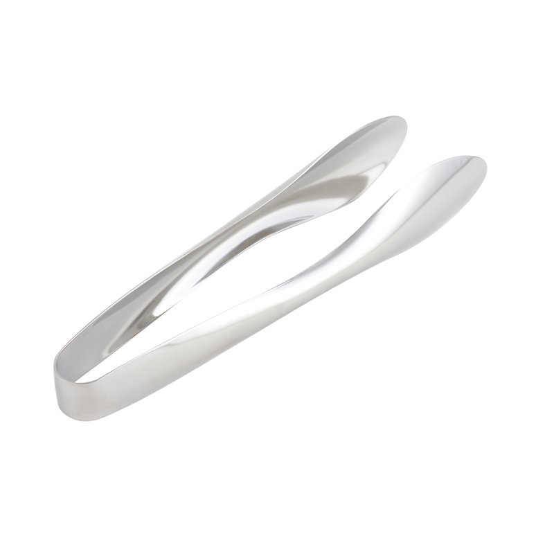 EZ Use Stainless Steel Salad and Serving Tongs with Hollow Handle