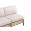 Cassaundra 130cm Wide Straight Patio Sofa