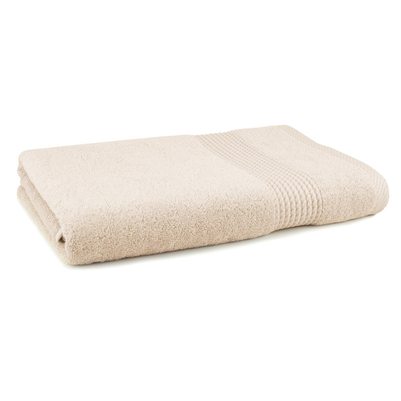 Adlena Turkish Cotton Bath Towel, Beige