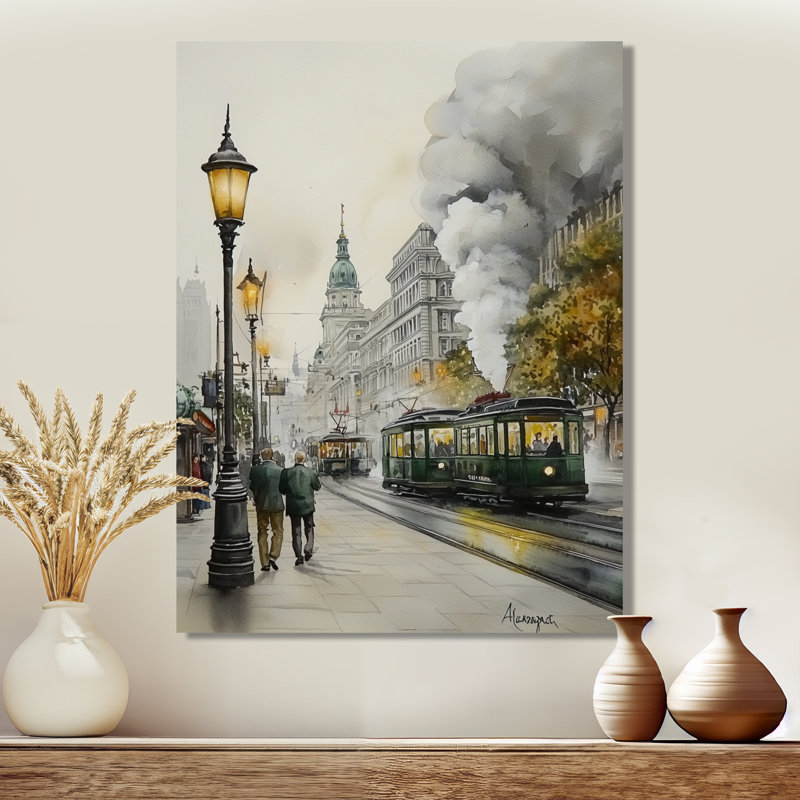 «Vienna's Grand Imperial Architecture I - Vienna Wall Art, reproduction industrielle de métal, H 44 po x l 34 po