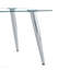 Pied de table pour Gt-02, pied argenté-1428488739