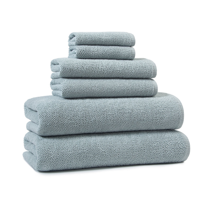 Cotton Plush Hand Towel, Raindrop