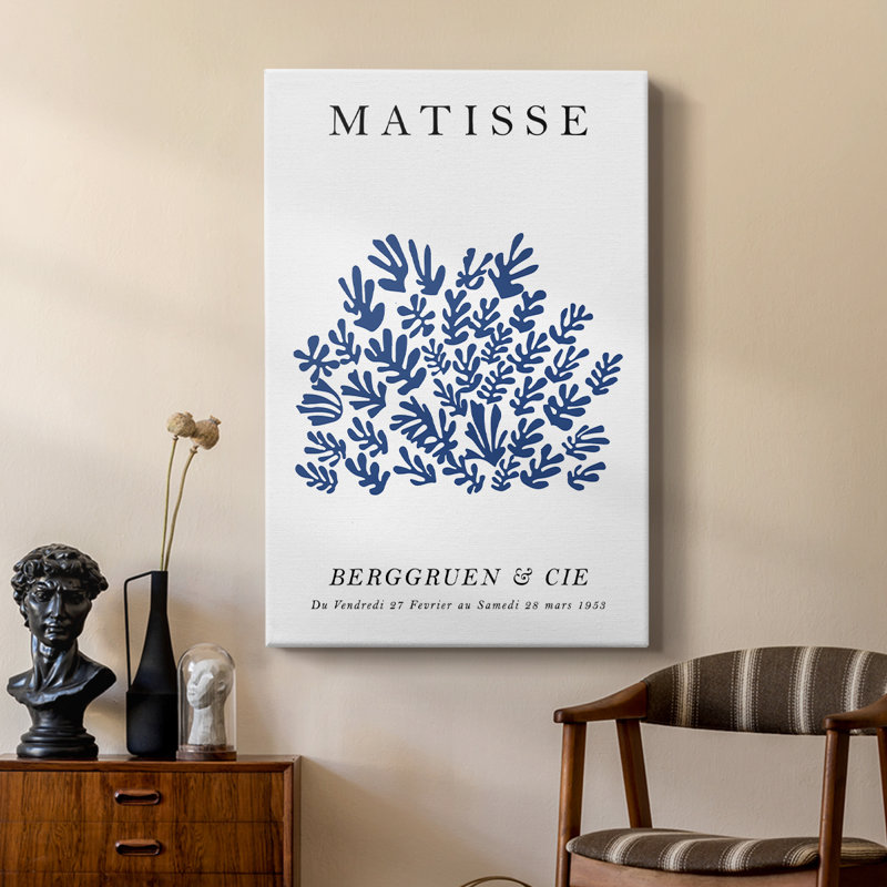 Matisse CCXCIX, reproduction d'art encadrée sur mesure, galerie Cavas, H 36 po x l 24 po
